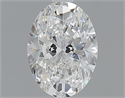1.20 quilates, Ovalado , Color F, claridad VS1 y certificado por GIA