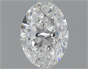 1.20 Carats, Oval F Color, SI2 Clarity and Certified by GIA