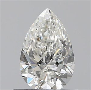 Picture of 0.50 Carats, Pear I Color, SI1 Clarity and Certified by GIA