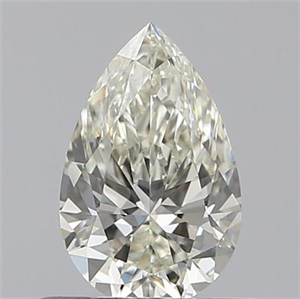 Picture of 0.50 Carats, Pear J Color, VVS2 Clarity and Certified by GIA