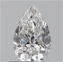 0.50 Carats, Pear F Color, VS2 Clarity and Certified by GIA