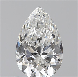 Picture of 0.71 Carats, Pear F Color, VS1 Clarity and Certified by GIA