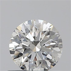 Picture of 0.50 Carats, Round with Excellent Cut, J Color, SI1 Clarity and Certified by GIA