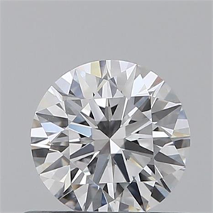 Picture of 0.47 Carats, Round with Excellent Cut, D Color, VVS2 Clarity and Certified by GIA