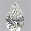 0.50 Carats, Pear I Color, SI1 Clarity and Certified by GIA