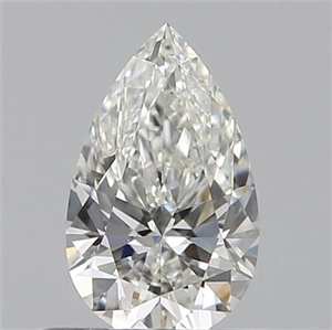 Picture of 0.50 Carats, Pear I Color, SI1 Clarity and Certified by GIA