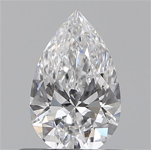 Picture of 0.50 Carats, Pear D Color, VS1 Clarity and Certified by GIA