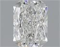 1.50 Carats, Radiant H Color, SI1 Clarity and Certified by GIA