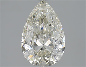 Picture of 2.02 Carats, Pear J Color, IF Clarity and Certified by IGI