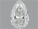 0.50 Carats, Pear H Color, VVS2 Clarity and Certified by GIA