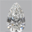 0.55 Carats, Pear G Color, SI2 Clarity and Certified by GIA