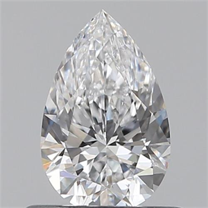 Picture of 0.50 Carats, Pear D Color, IF Clarity and Certified by GIA
