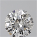 0.80 Carats, Round with Excellent Cut, H Color, SI1 Clarity and Certified by GIA