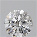 0.70 Carats, Round with Excellent Cut, F Color, VS1 Clarity and Certified by GIA