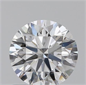 0.70 Carats, Round with Excellent Cut, D Color, VS2 Clarity and Certified by GIA