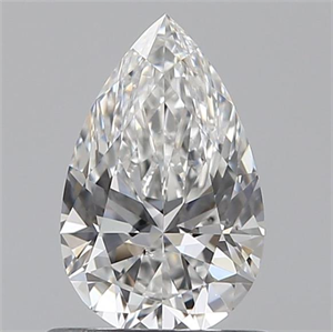 Picture of 0.72 Carats, Pear E Color, SI1 Clarity and Certified by GIA