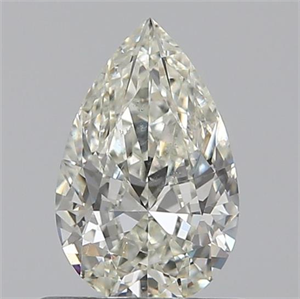 Picture of 0.60 Carats, Pear K Color, SI1 Clarity and Certified by GIA