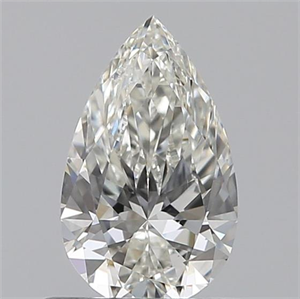 Picture of 0.60 Carats, Pear H Color, VS1 Clarity and Certified by GIA