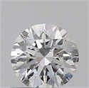 0.50 quilates, Redondo Ideal, Color F, claridad I1 y certificado por GIA