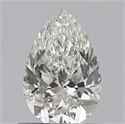 0.60 Carats, Pear H Color, VS2 Clarity and Certified by GIA