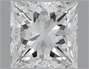 1.30 Carats, Princess I Color, VS2 Clarity and Certified by GIA