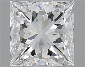 Picture of 1.30 Carats, Princess I Color, VS2 Clarity and Certified by GIA