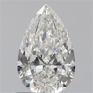 Picture of 0.80 Carats, Pear H Color, SI1 Clarity and Certified by GIA