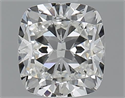 1.01 Carats, Cushion H Color, VS2 Clarity and Certified by GIA