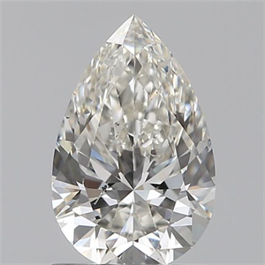 Picture of 0.90 Carats, Pear J Color, SI2 Clarity and Certified by GIA