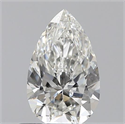 0.52 Carats, Pear I Color, VS2 Clarity and Certified by GIA
