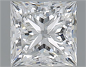 1.20 Carats, Princess F Color, VVS2 Clarity and Certified by GIA