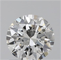 0.70 Carats, Round with Excellent Cut, G Color, VS2 Clarity and Certified by GIA