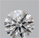 0.60 quilates, Redondo Ideal, Color D, claridad VVS1 y certificado por GIA