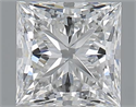 1.00 Carats, Princess F Color, VVS2 Clarity and Certified by GIA