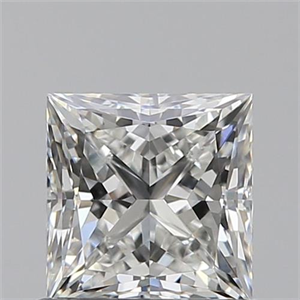 Picture of 0.80 Carats, Princess H Color, VVS1 Clarity and Certified by GIA