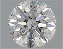 1.70 Carats, Round with Excellent Cut, J Color, SI2 Clarity and Certified by GIA