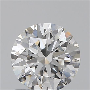 Picture of 0.80 Carats, Round with Excellent Cut, G Color, IF Clarity and Certified by GIA