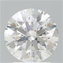 Del inventario de diamantes de laboratorio, 2.10 quilates, Redondo , Color D, claridad VVS2 y certificado IGI