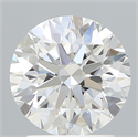Del inventario de diamantes de laboratorio, 2.17 quilates, Redondo , Color D, claridad VVS2 y certificado IGI