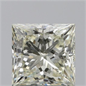 1.20 Carats, Princess L Color, VS1 Clarity and Certified by GIA