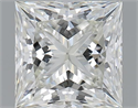 1.51 Carats, Princess J Color, VVS1 Clarity and Certified by GIA