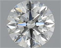 1.31 Carats, Round with Excellent Cut, I Color, VVS1 Clarity and Certified by GIA