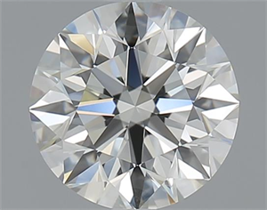 Picture of 1.31 Carats, Round with Excellent Cut, I Color, VVS1 Clarity and Certified by GIA
