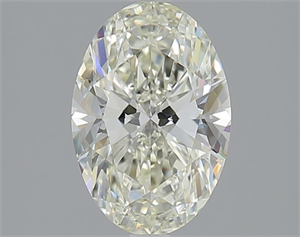 Picture of 1.70 Carats, Oval K Color, VS1 Clarity and Certified by GIA