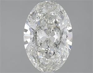 Picture of 1.70 Carats, Oval I Color, SI2 Clarity and Certified by GIA