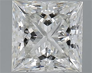 Picture of 1.09 Carats, Princess I Color, SI2 Clarity and Certified by GIA