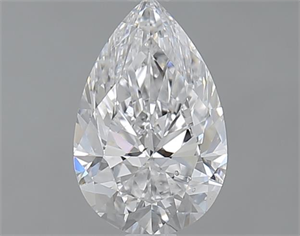 Picture of 1.01 Carats, Pear D Color, SI1 Clarity and Certified by GIA