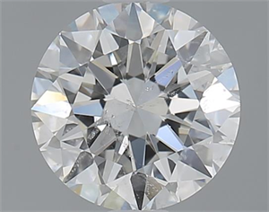 Picture of 1.00 Carats, Round with Excellent Cut, G Color, SI2 Clarity and Certified by GIA