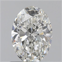 0.70 Carats, Oval G Color, VVS1 Clarity and Certified by GIA