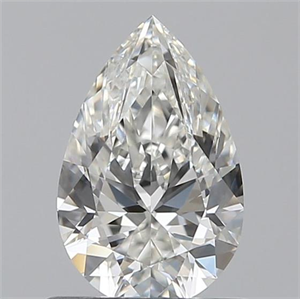 Picture of 0.70 Carats, Pear H Color, VVS2 Clarity and Certified by GIA